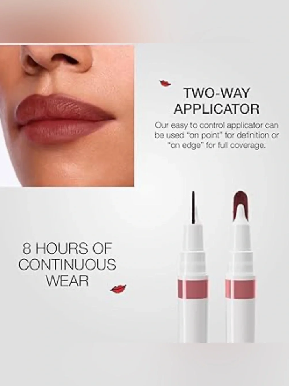 Calligraphy Lip Stain Pen — Deep Bordeaux